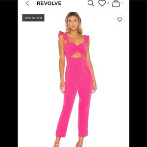 Lovers + Friends Knox Jumpsuit in Hot Pink 💕